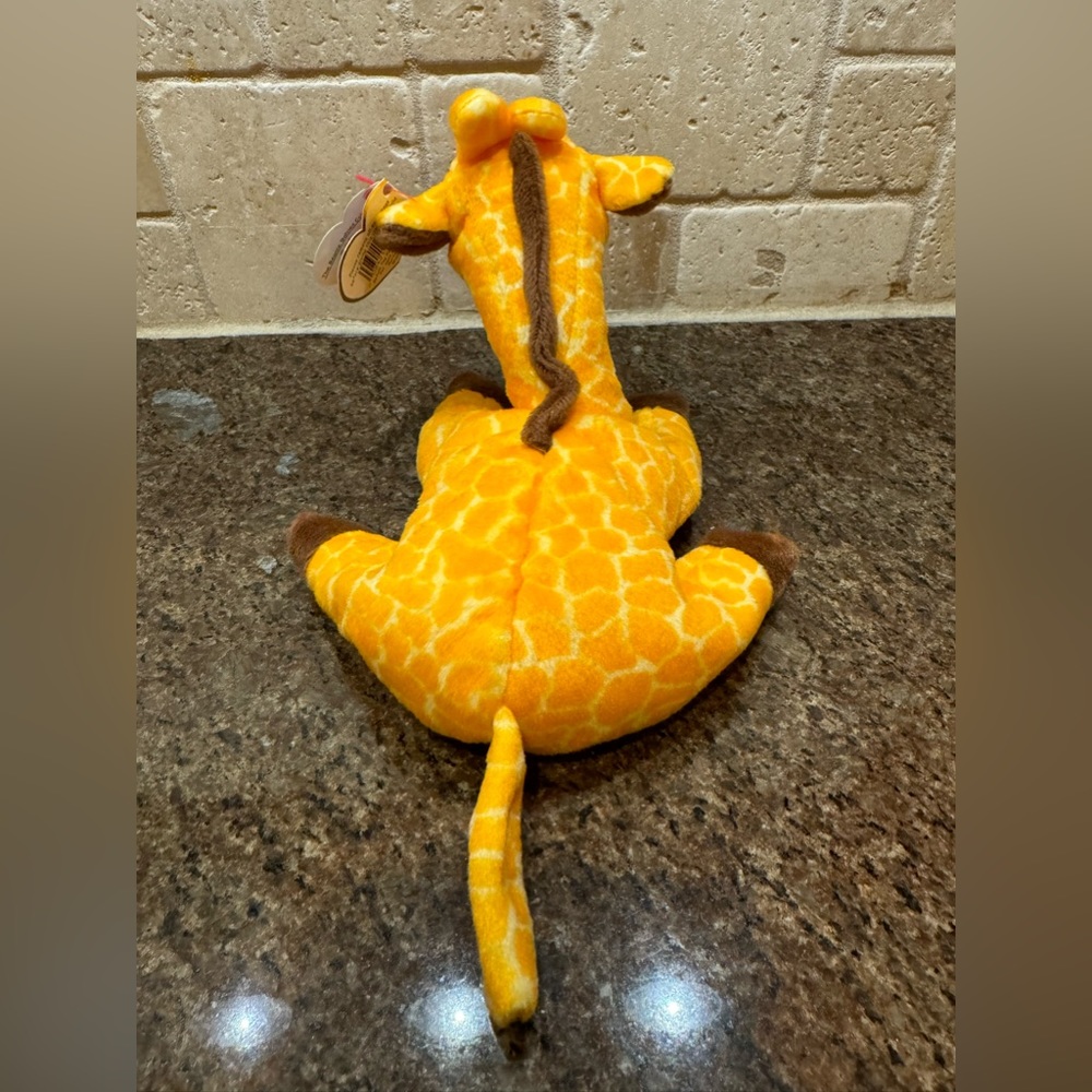 Ty Beanie Baby Twigs The Giraffe DOB May 19, 1995 - Picture 6 of 8